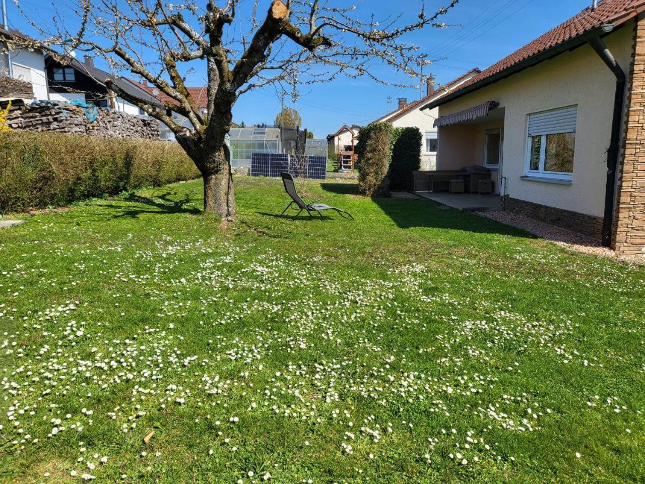 Ferienwohnung Naehe Legoland Mit Grossem Garten Und Terrasse Sontheim an der Brenz Exterior foto
