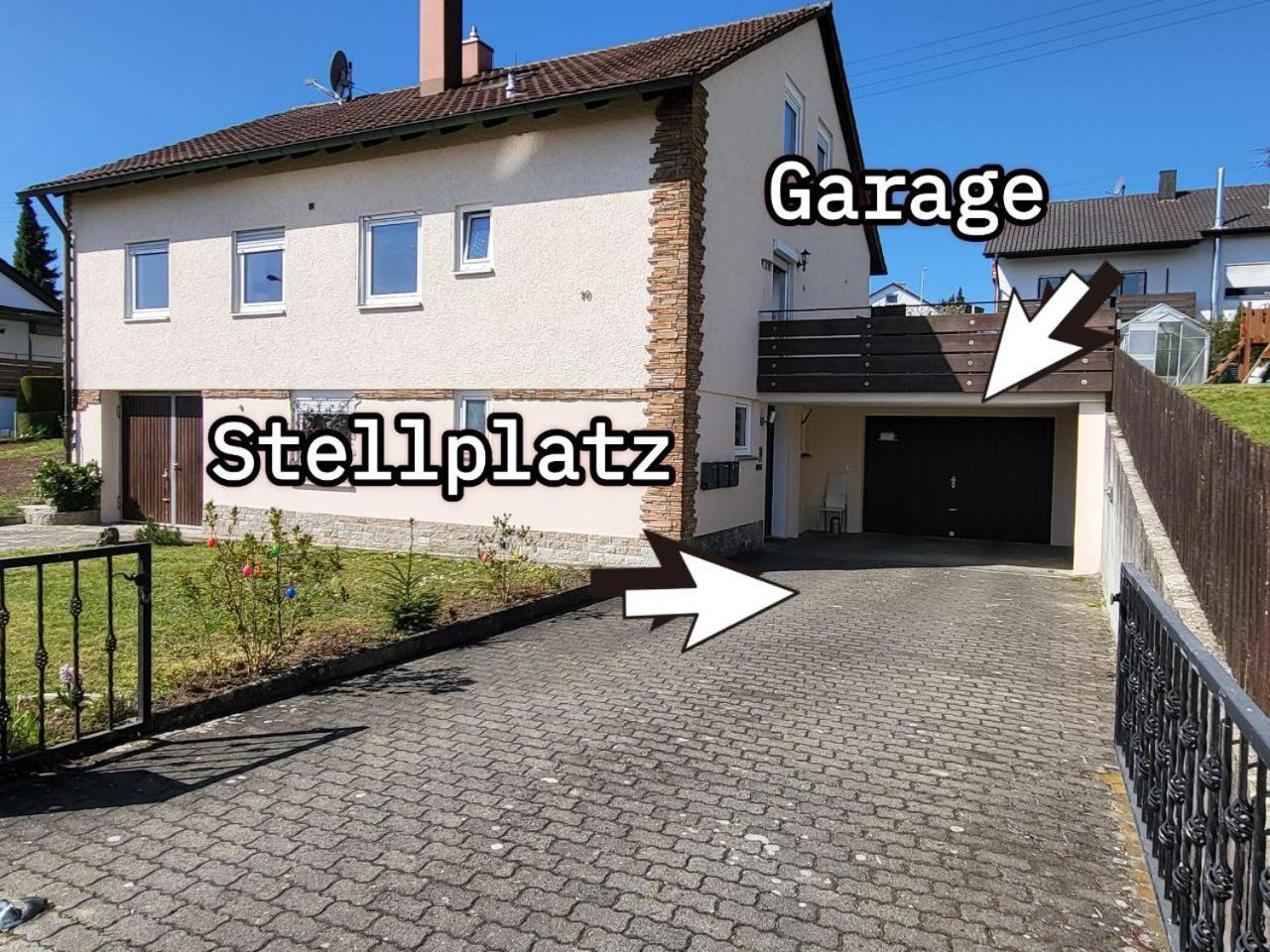 Ferienwohnung Naehe Legoland Mit Grossem Garten Und Terrasse Sontheim an der Brenz Exterior foto